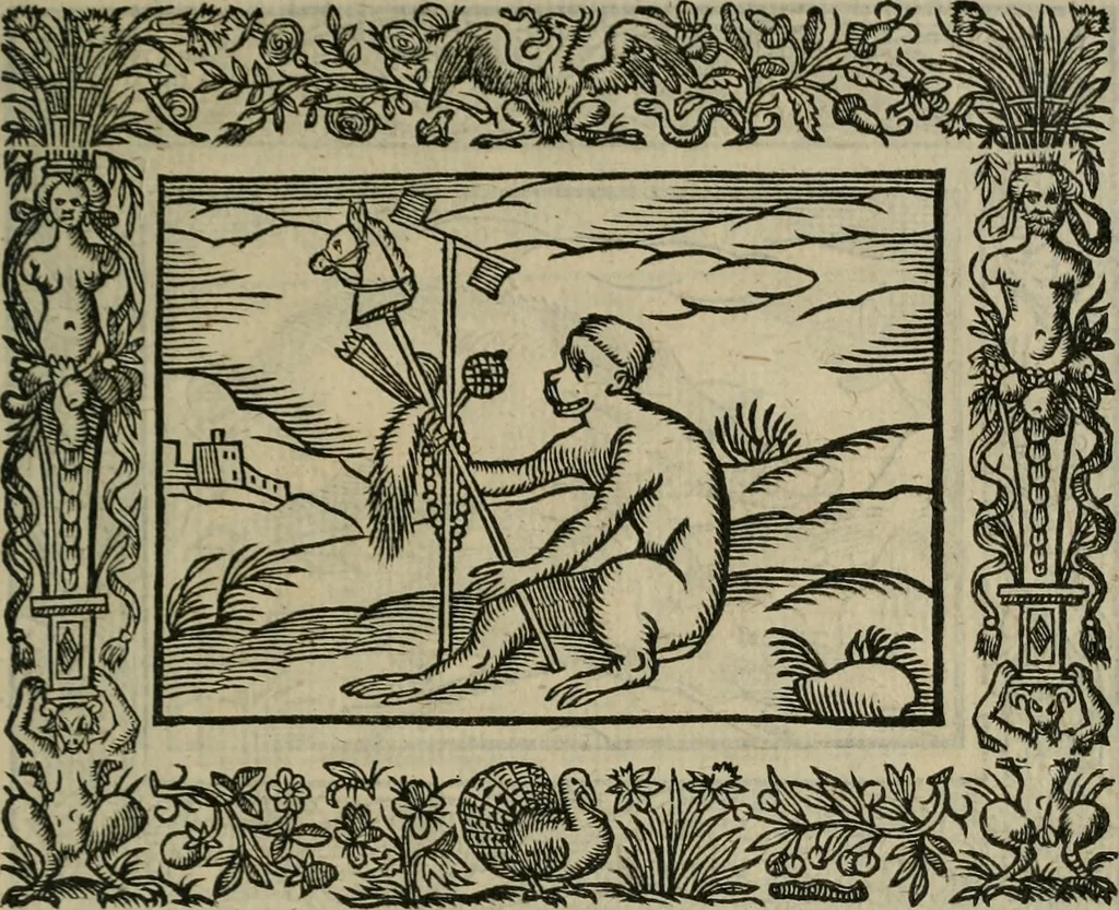 An illustration from Minerua Britanna, or, A garden of heroical deuises, furnished, and adorned with emblemes and impresa's of sundry natures,, 1612, leaf 198