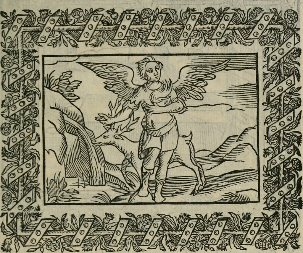 An illustration from Minerua Britanna, or, A garden of heroical deuises, furnished, and adorned with emblemes and impresa's of sundry natures,, 1612, leaf 200