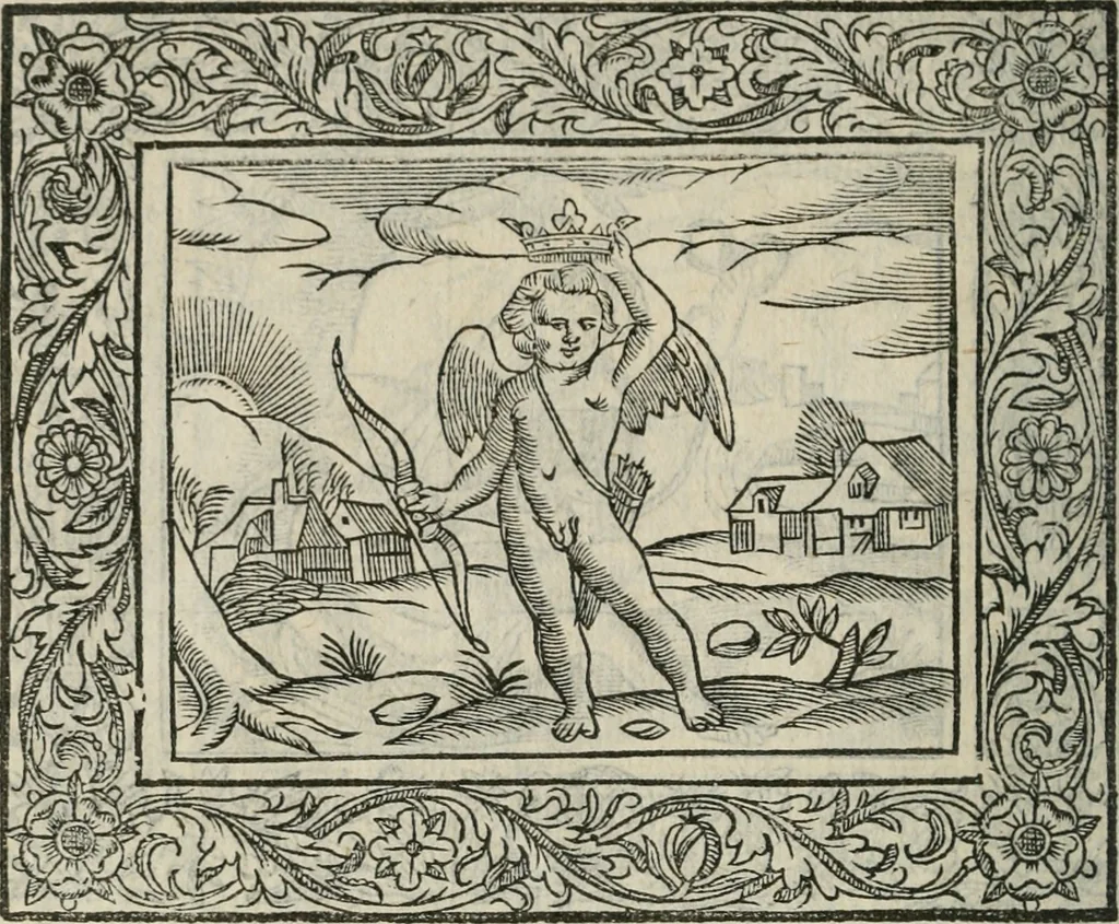 An illustration from Minerua Britanna, or, A garden of heroical deuises, furnished, and adorned with emblemes and impresa's of sundry natures,, 1612, leaf 225