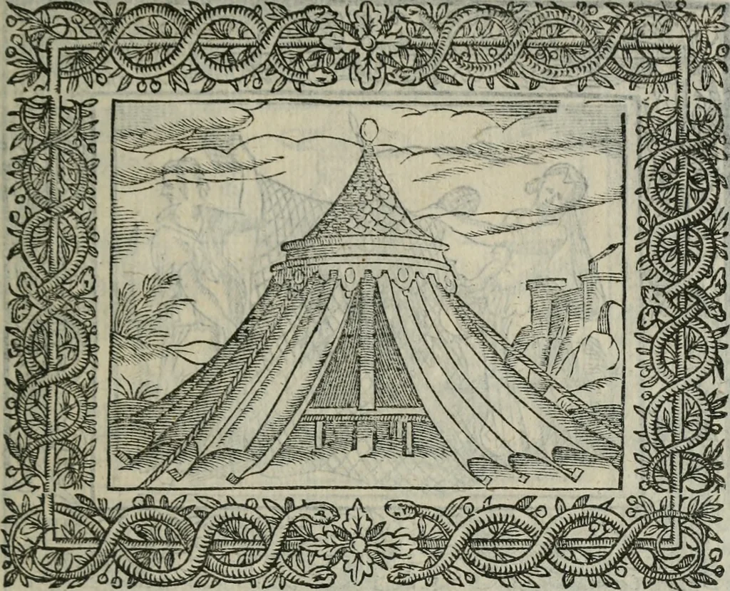 An illustration from Minerua Britanna, or, A garden of heroical deuises, furnished, and adorned with emblemes and impresa's of sundry natures,, 1612, leaf 226