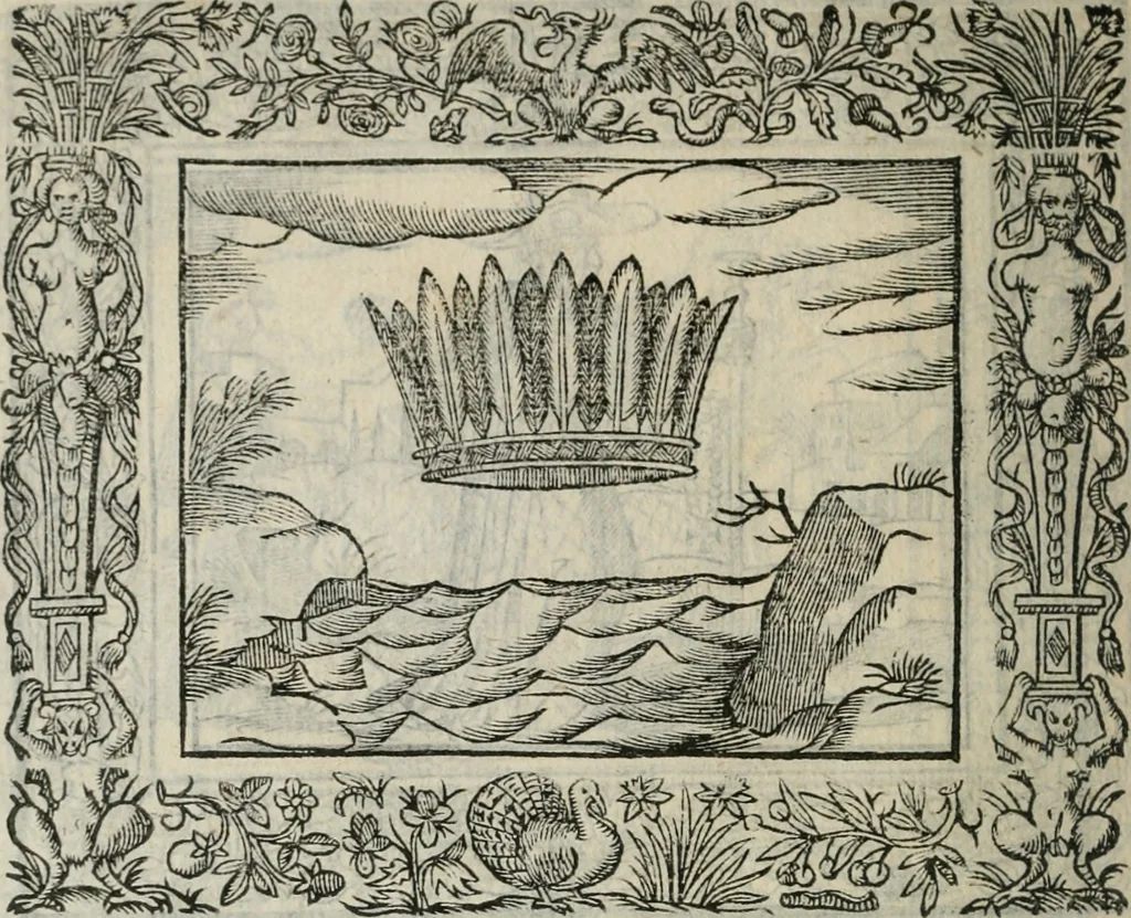 An illustration from Minerua Britanna, or, A garden of heroical deuises, furnished, and adorned with emblemes and impresa's of sundry natures,, 1612, leaf 229