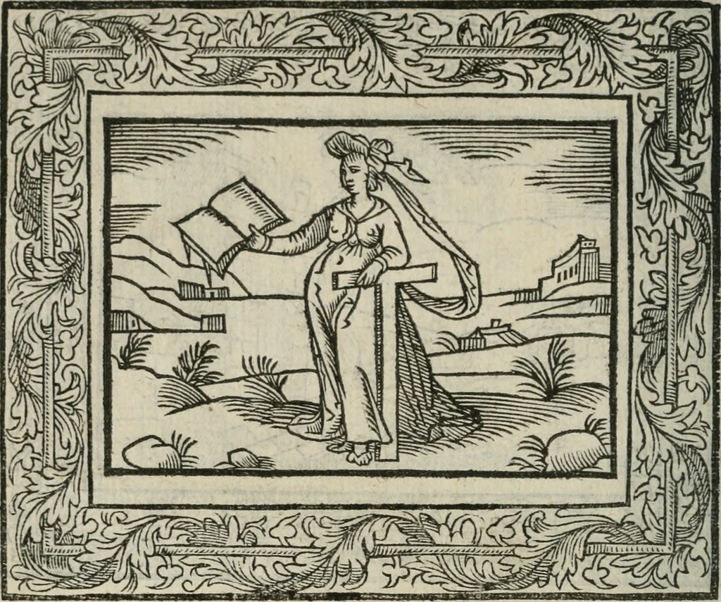 An illustration from Minerua Britanna, or, A garden of heroical deuises, furnished, and adorned with emblemes and impresa's of sundry natures,, 1612, leaf 33