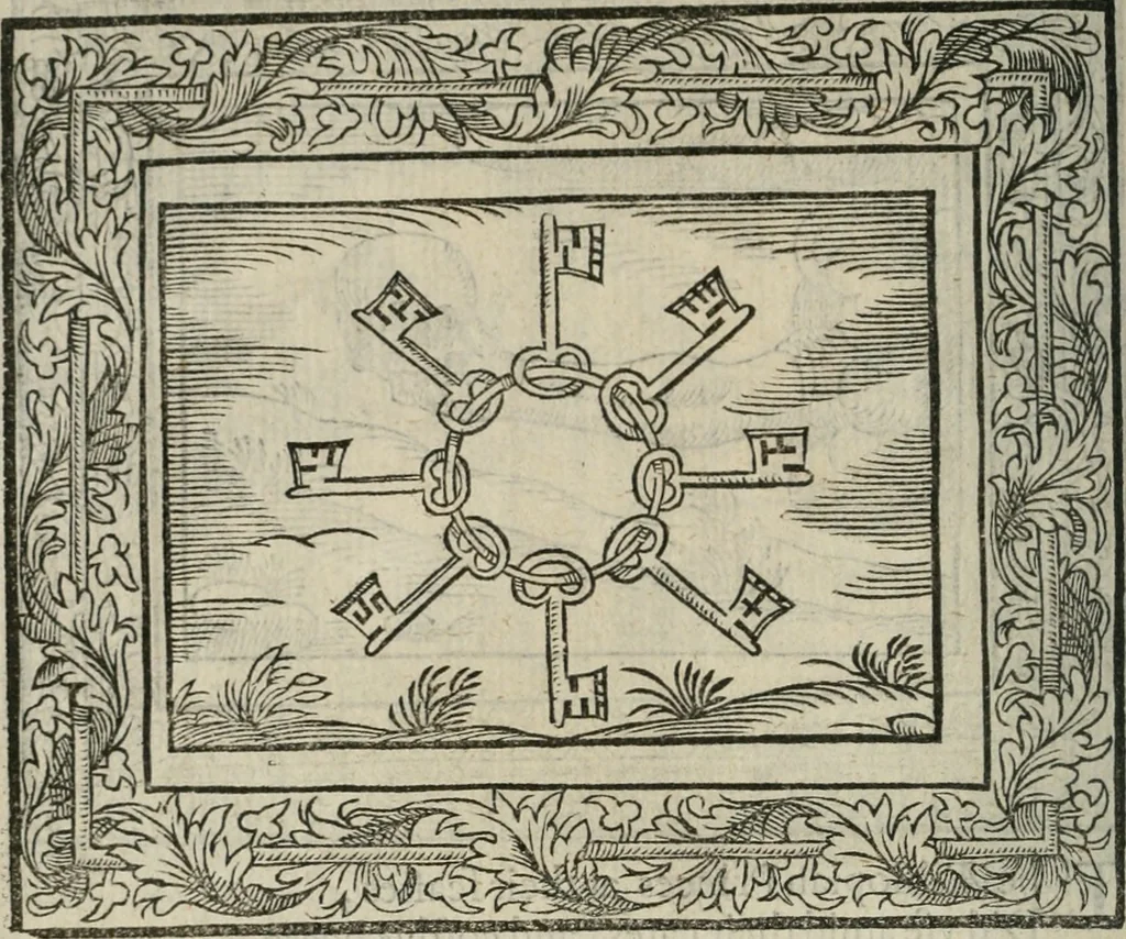 An illustration from Minerua Britanna, or, A garden of heroical deuises, furnished, and adorned with emblemes and impresa's of sundry natures,, 1612, leaf 35