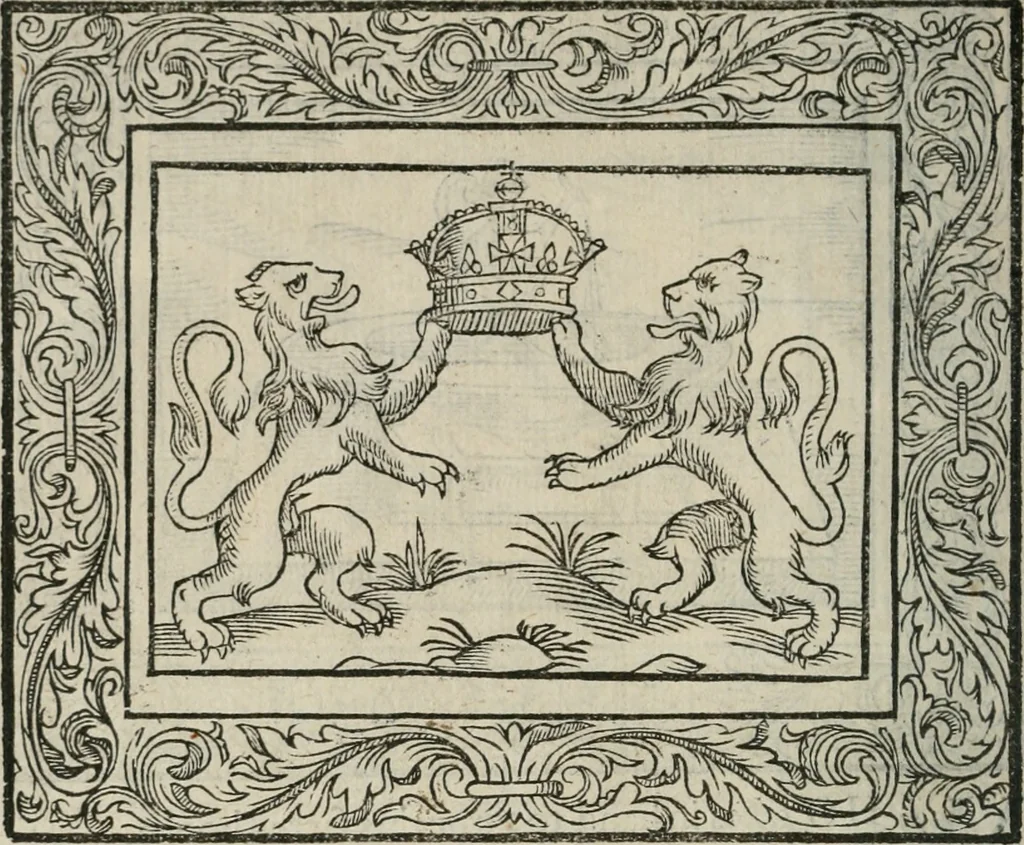 An illustration from Minerua Britanna, or, A garden of heroical deuises, furnished, and adorned with emblemes and impresa's of sundry natures,, 1612, leaf 37