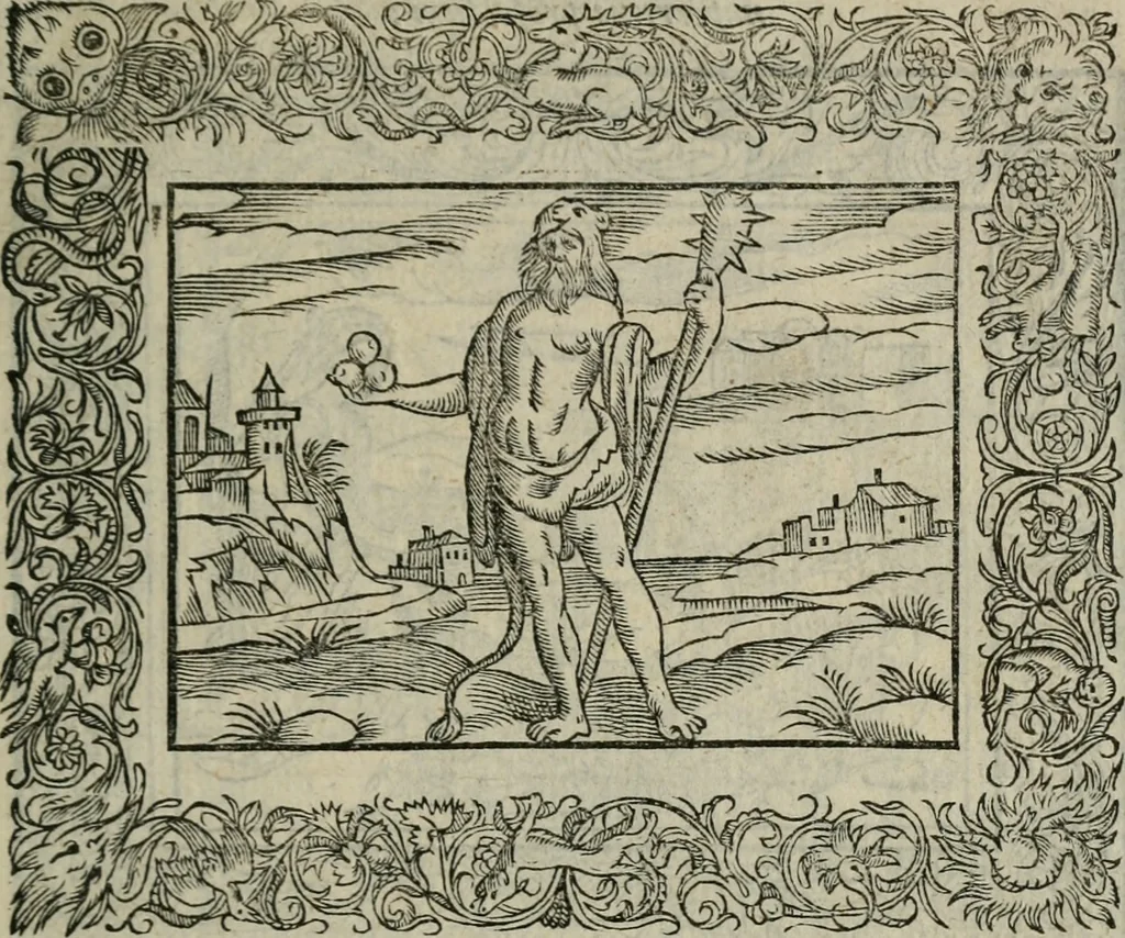 An illustration from Minerua Britanna, or, A garden of heroical deuises, furnished, and adorned with emblemes and impresa's of sundry natures,, 1612, leaf 62