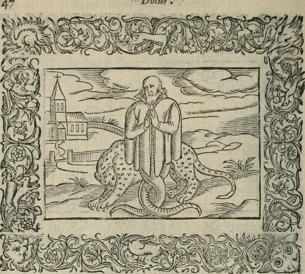 An illustration from Minerua Britanna, or, A garden of heroical deuises, furnished, and adorned with emblemes and impresa's of sundry natures,, 1612, leaf 73