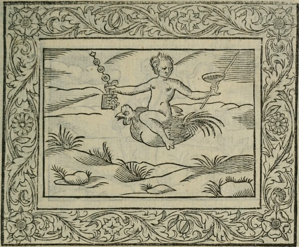 An illustration from Minerua Britanna, or, A garden of heroical deuises, furnished, and adorned with emblemes and impresa's of sundry natures,, 1612, leaf 74