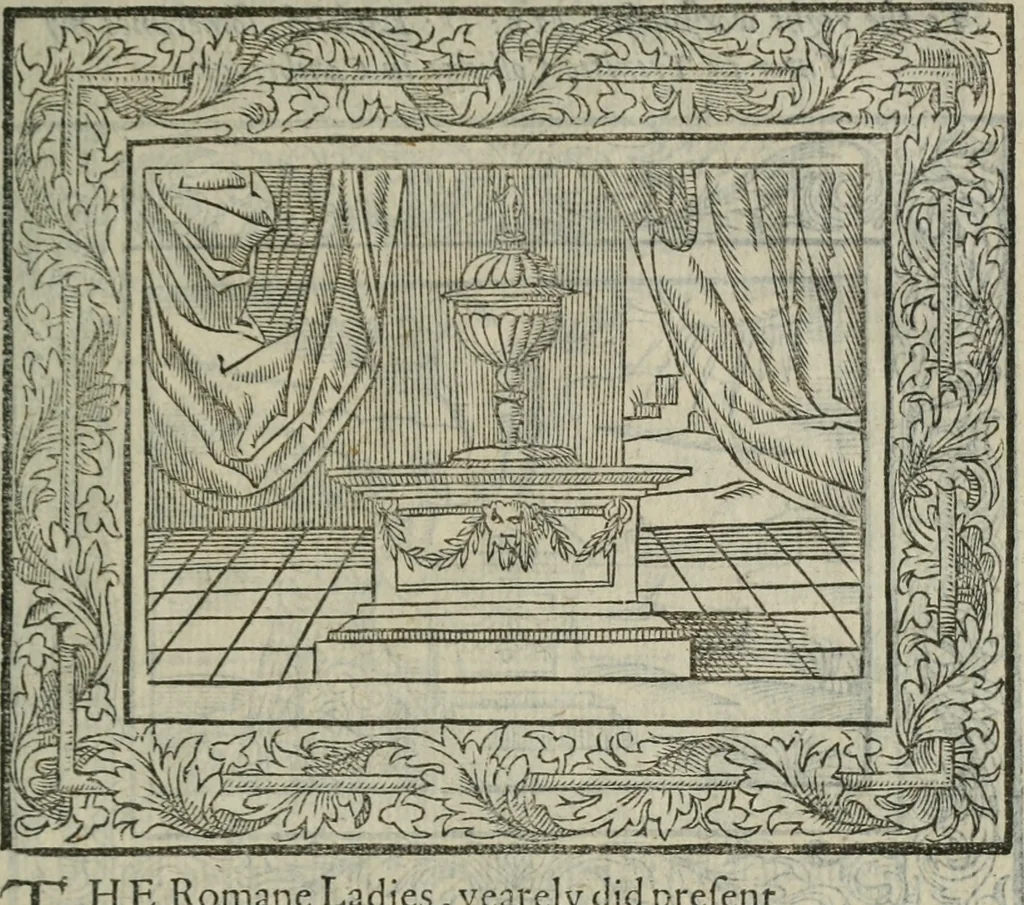 An illustration from Minerua Britanna, or, A garden of heroical deuises, furnished, and adorned with emblemes and impresa's of sundry natures,, 1612, leaf 90