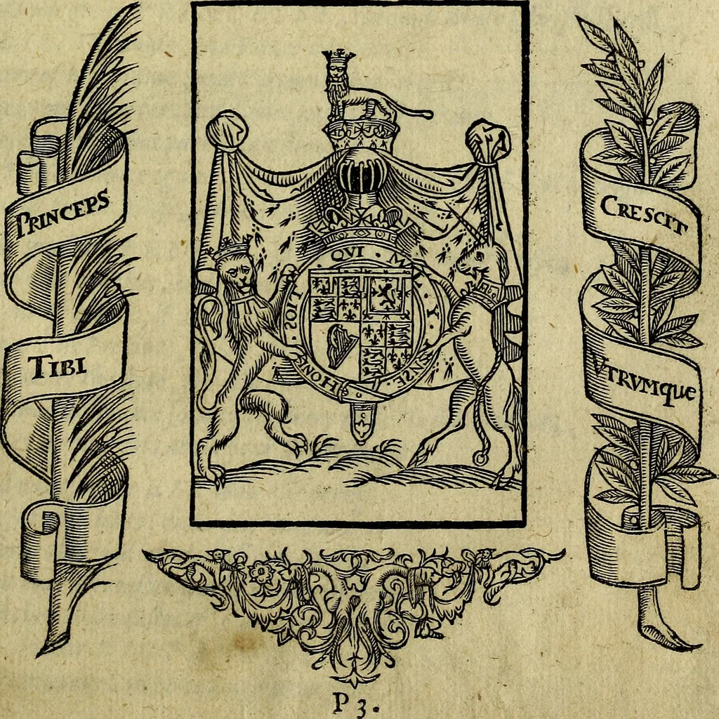 An illustration from Minerva Britanna Or A Garden Of Heroical Deuises, furnished, and adorned with Emblemes and Impresa's of sundry natures, 1612, leaf 122