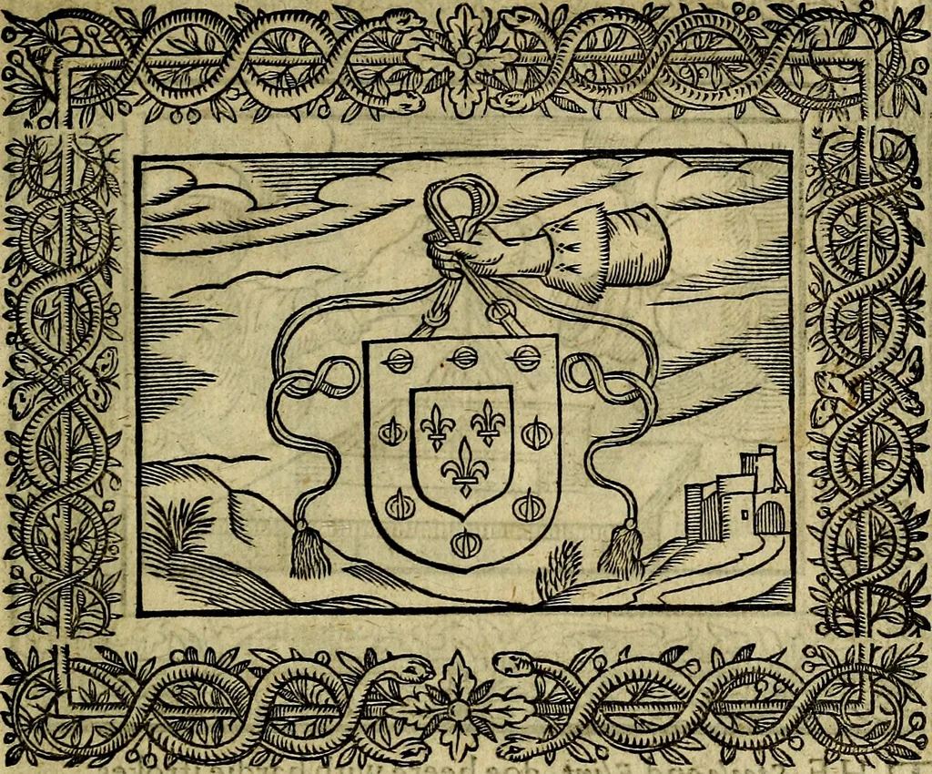 An illustration from Minerva Britanna Or A Garden Of Heroical Deuises, furnished, and adorned with Emblemes and Impresa's of sundry natures, 1612, leaf 126