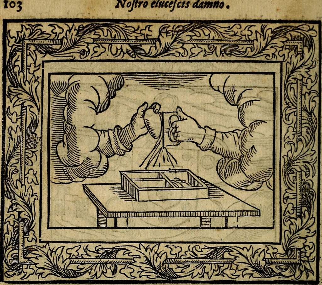 An illustration from Minerva Britanna Or A Garden Of Heroical Deuises, furnished, and adorned with Emblemes and Impresa's of sundry natures, 1612, leaf 127