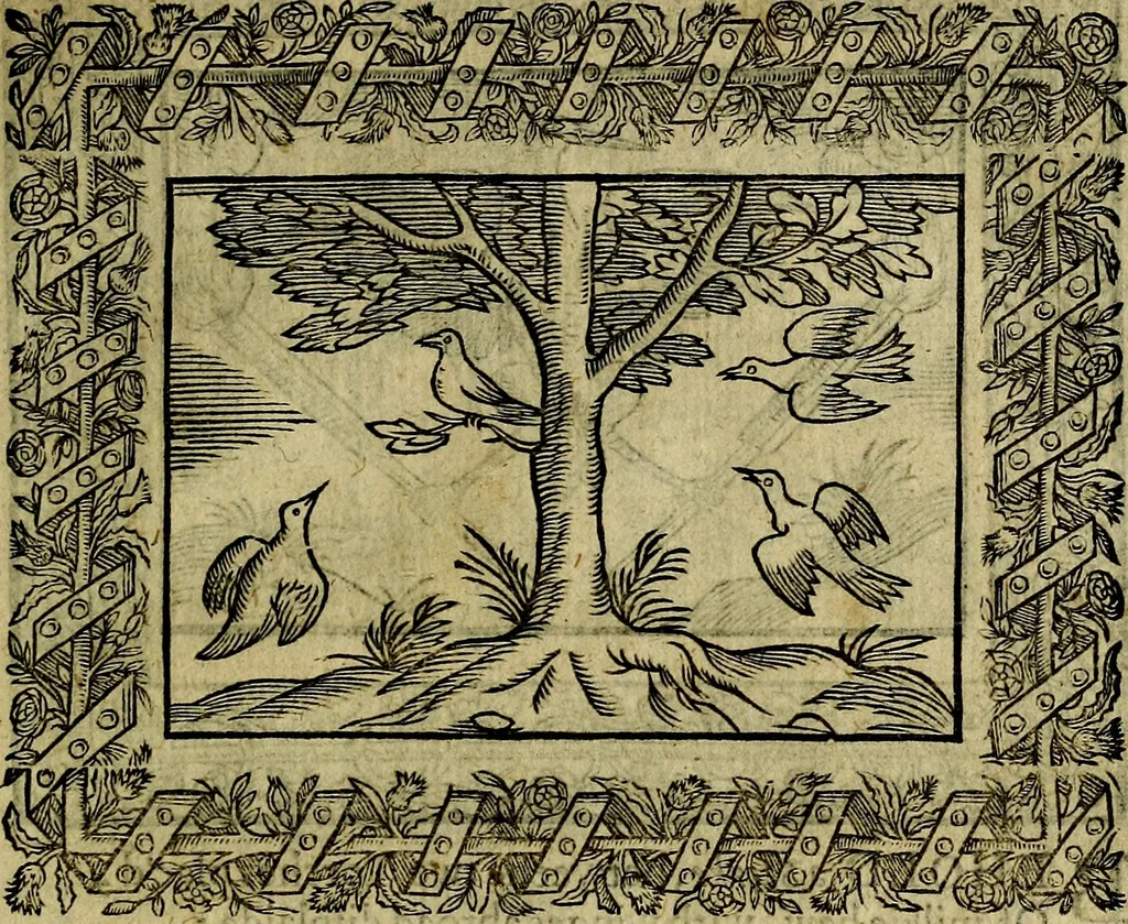 An illustration from Minerva Britanna Or A Garden Of Heroical Deuises, furnished, and adorned with Emblemes and Impresa's of sundry natures, 1612, leaf 134