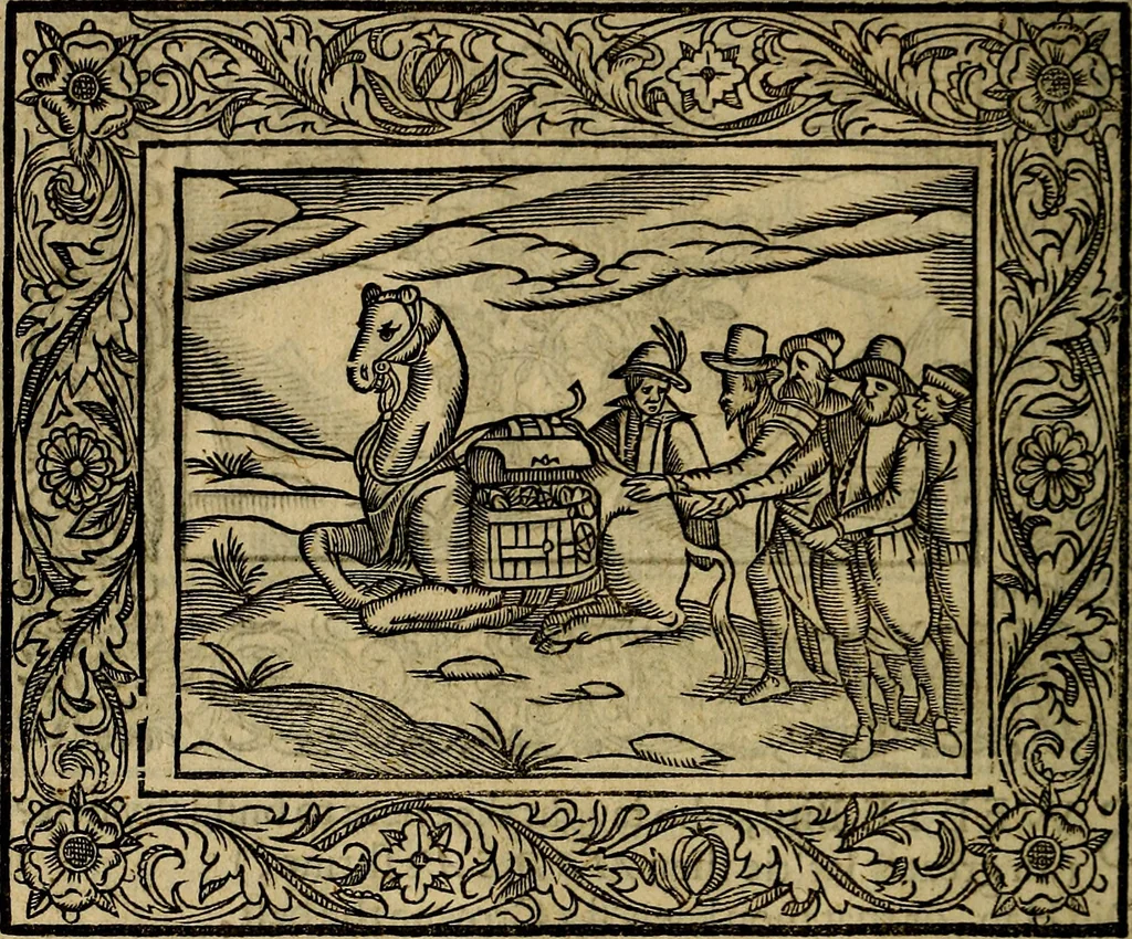 An illustration from Minerva Britanna Or A Garden Of Heroical Deuises, furnished, and adorned with Emblemes and Impresa's of sundry natures, 1612, leaf 149