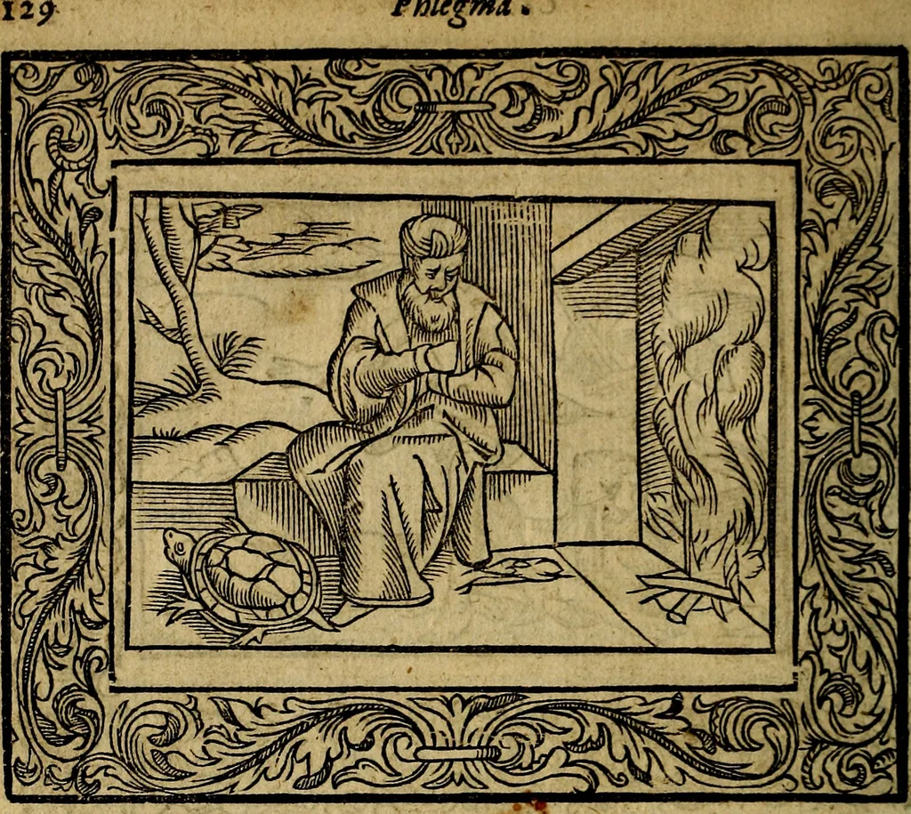 An illustration from Minerva Britanna Or A Garden Of Heroical Deuises, furnished, and adorned with Emblemes and Impresa's of sundry natures, 1612, leaf 153