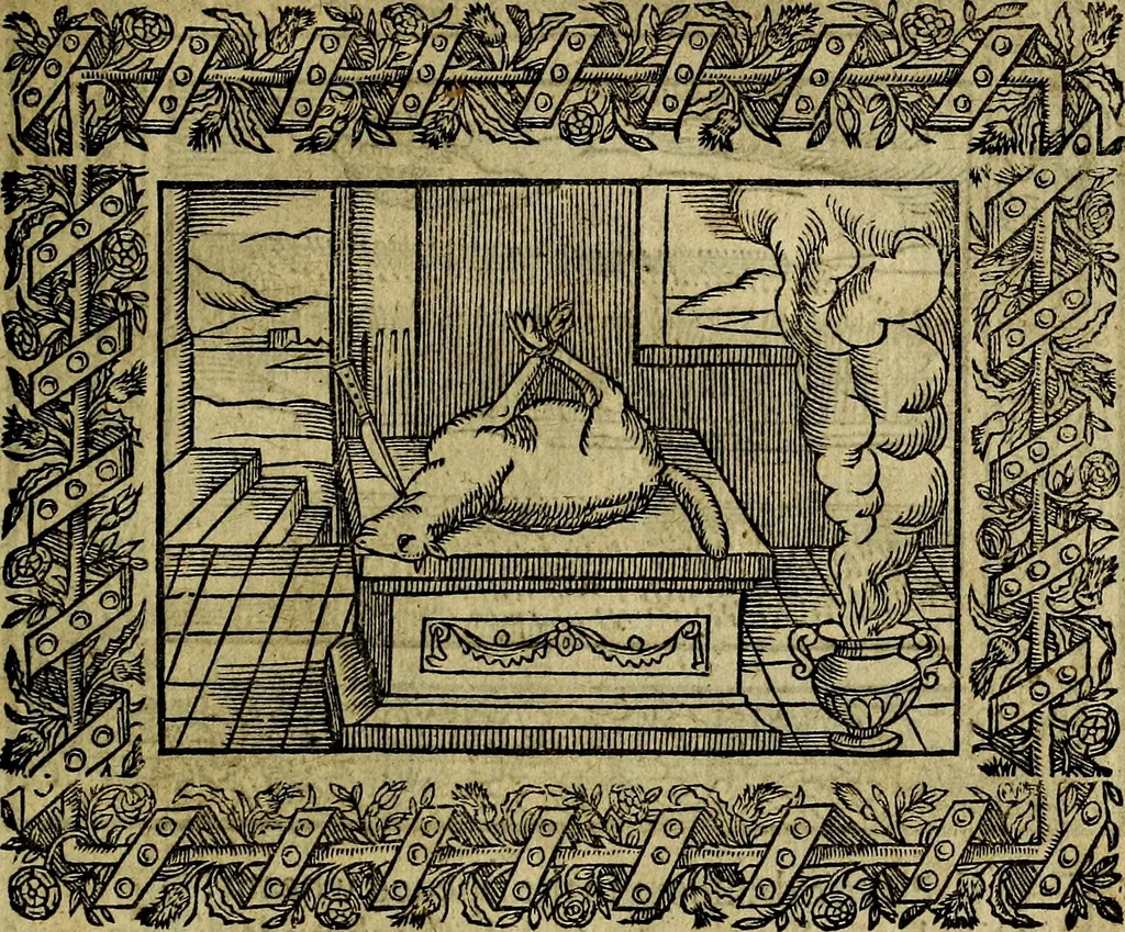 An illustration from Minerva Britanna Or A Garden Of Heroical Deuises, furnished, and adorned with Emblemes and Impresa's of sundry natures, 1612, leaf 154