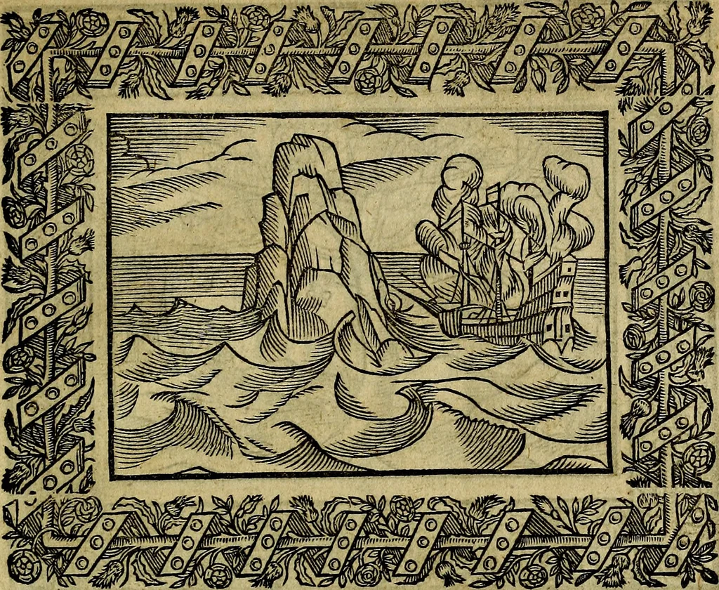 An illustration from Minerva Britanna Or A Garden Of Heroical Deuises, furnished, and adorned with Emblemes and Impresa's of sundry natures, 1612, leaf 182
