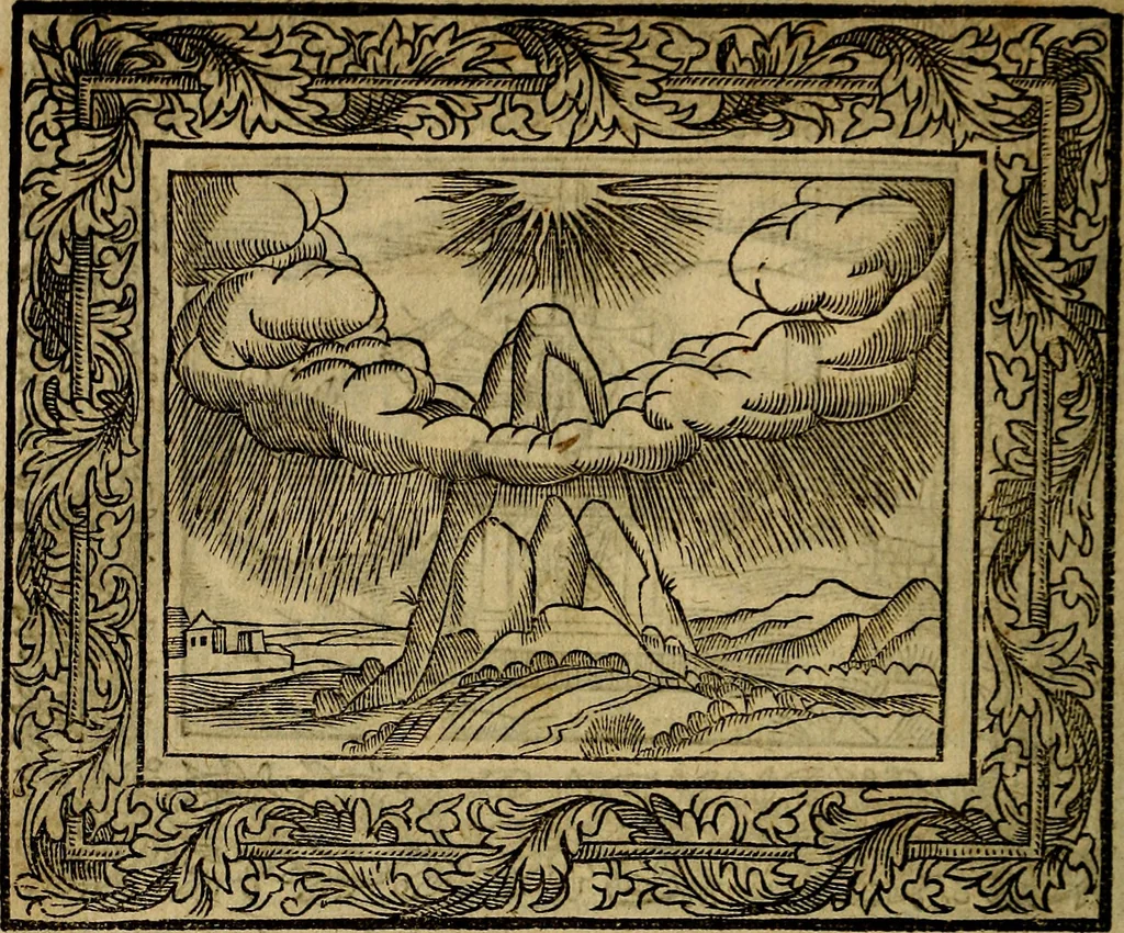An illustration from Minerva Britanna Or A Garden Of Heroical Deuises, furnished, and adorned with Emblemes and Impresa's of sundry natures, 1612, leaf 187