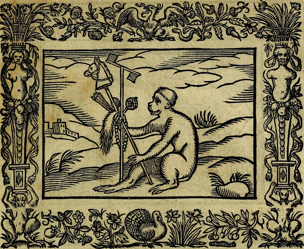 An illustration from Minerva Britanna Or A Garden Of Heroical Deuises, furnished, and adorned with Emblemes and Impresa's of sundry natures, 1612, leaf 192