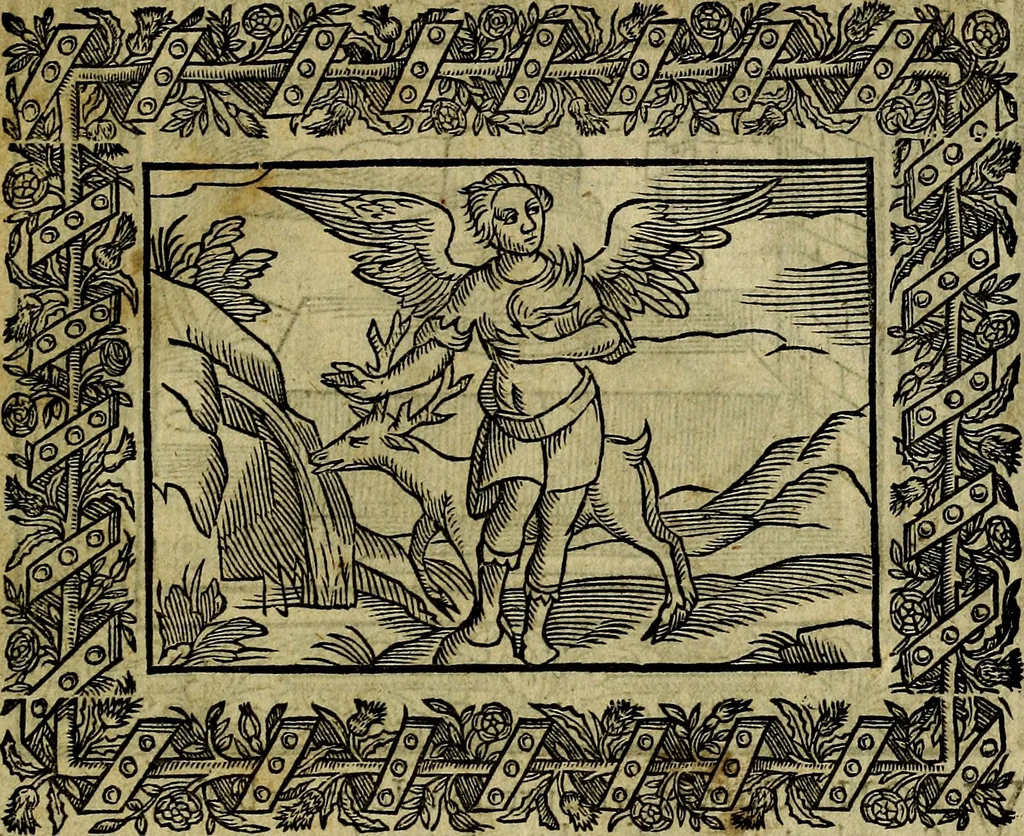 An illustration from Minerva Britanna Or A Garden Of Heroical Deuises, furnished, and adorned with Emblemes and Impresa's of sundry natures, 1612, leaf 194