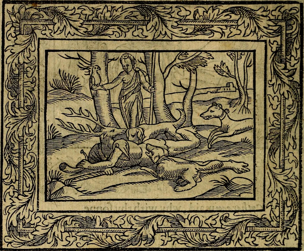 An illustration from Minerva Britanna Or A Garden Of Heroical Deuises, furnished, and adorned with Emblemes and Impresa's of sundry natures, 1612, leaf 199