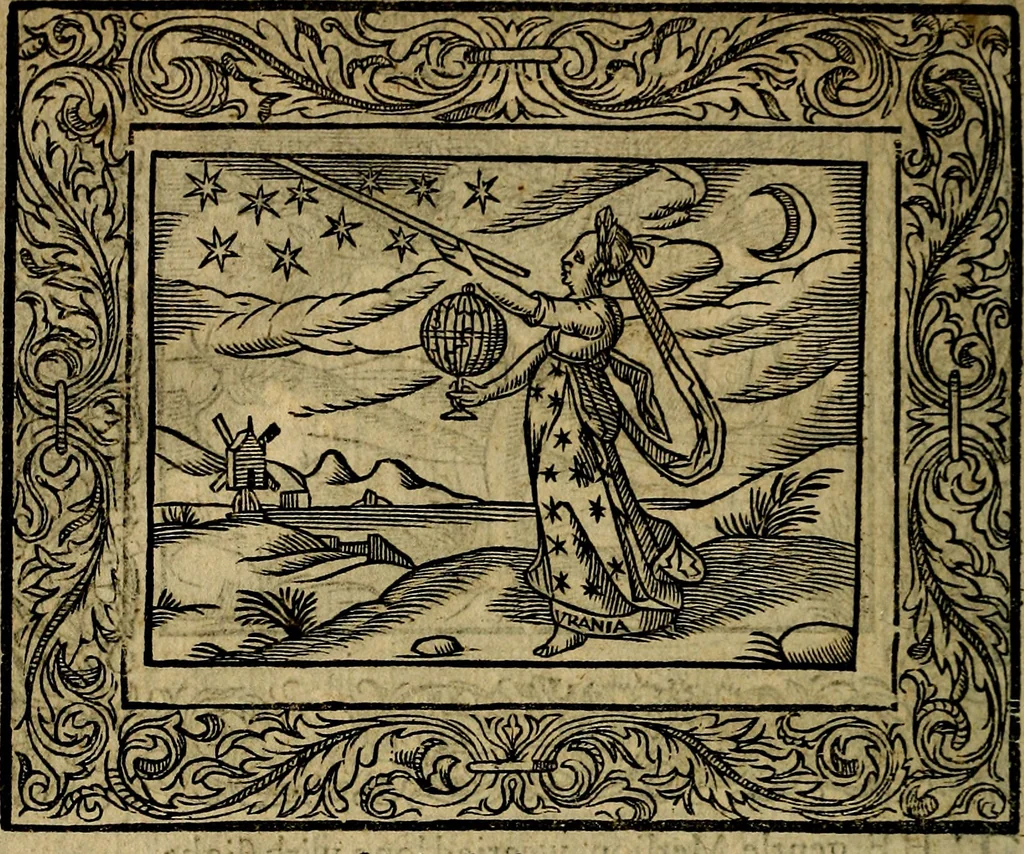 An illustration from Minerva Britanna Or A Garden Of Heroical Deuises, furnished, and adorned with Emblemes and Impresa's of sundry natures, 1612, leaf 201