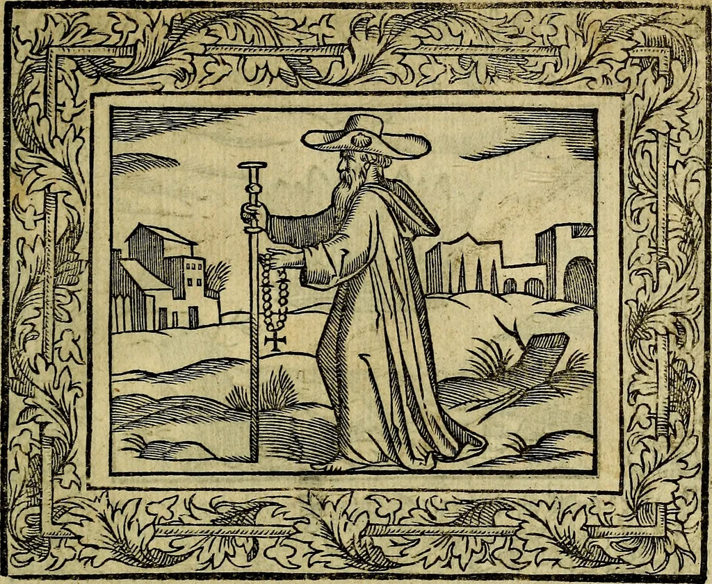 An illustration from Minerva Britanna Or A Garden Of Heroical Deuises, furnished, and adorned with Emblemes and Impresa's of sundry natures, 1612, leaf 222