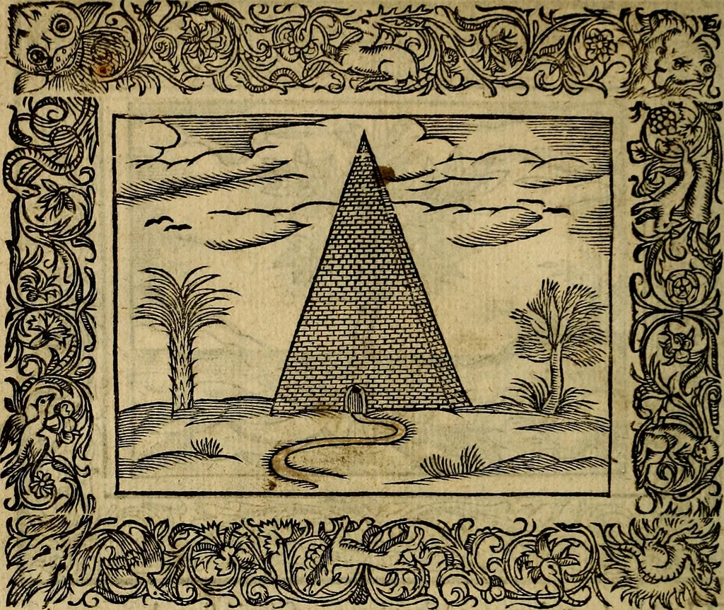 An illustration from Minerva Britanna Or A Garden Of Heroical Deuises, furnished, and adorned with Emblemes and Impresa's of sundry natures, 1612, leaf 225