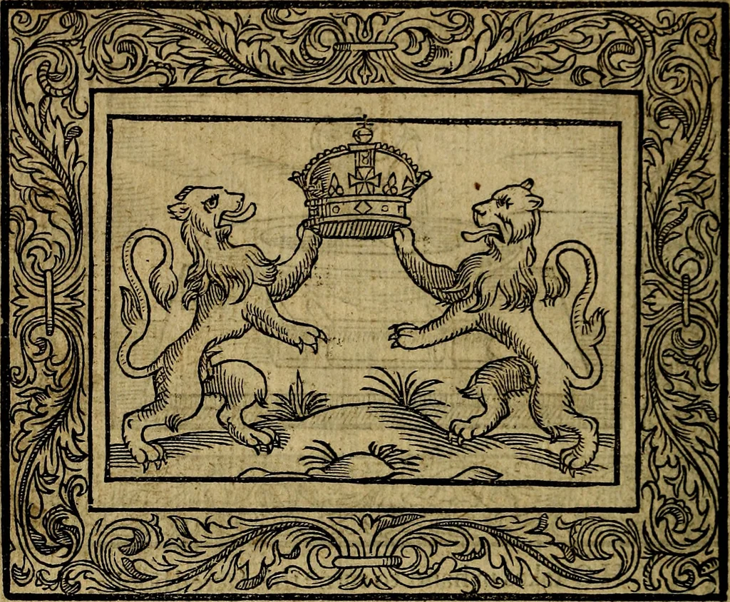 An illustration from Minerva Britanna Or A Garden Of Heroical Deuises, furnished, and adorned with Emblemes and Impresa's of sundry natures, 1612, leaf 31