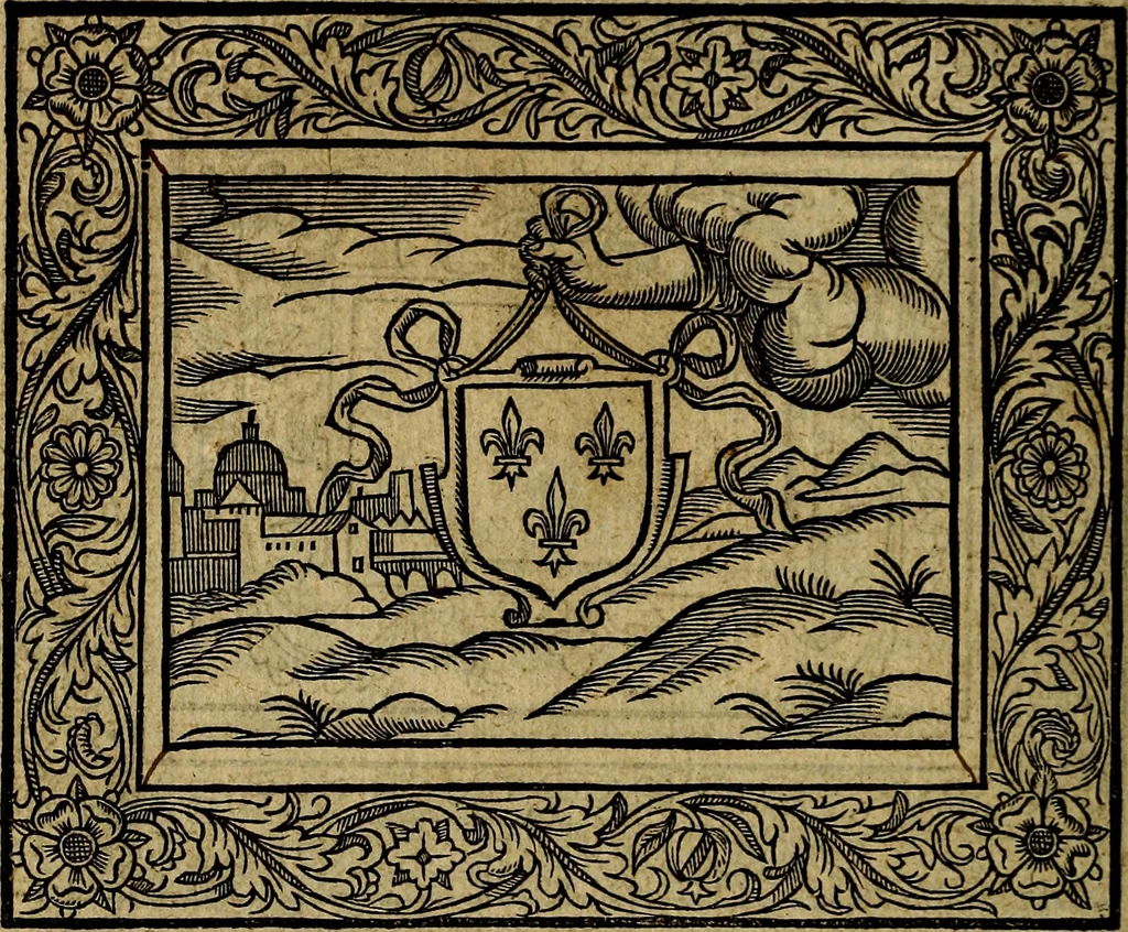 An illustration from Minerva Britanna Or A Garden Of Heroical Deuises, furnished, and adorned with Emblemes and Impresa's of sundry natures, 1612, leaf 35