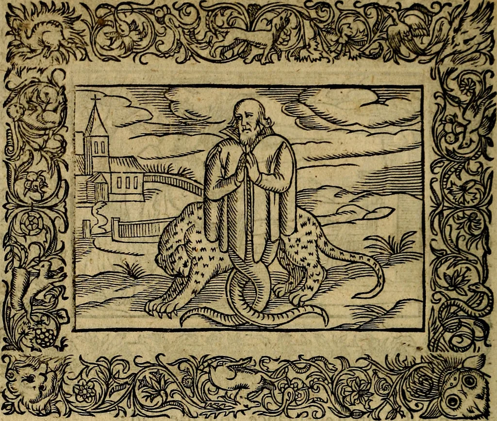 An illustration from Minerva Britanna Or A Garden Of Heroical Deuises, furnished, and adorned with Emblemes and Impresa's of sundry natures, 1612, leaf 67