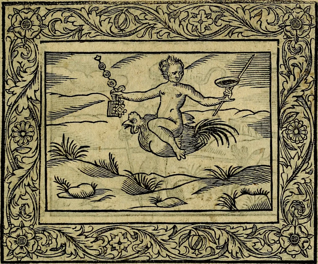 An illustration from Minerva Britanna Or A Garden Of Heroical Deuises, furnished, and adorned with Emblemes and Impresa's of sundry natures, 1612, leaf 68
