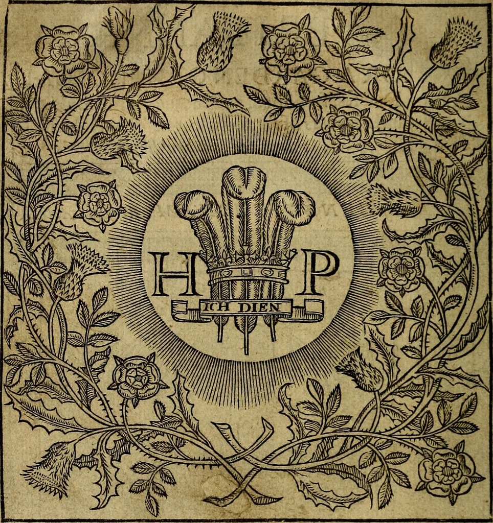 An illustration from Minerva Britanna Or A Garden Of Heroical Deuises, furnished, and adorned with Emblemes and Impresa's of sundry natures, 1612, leaf 7