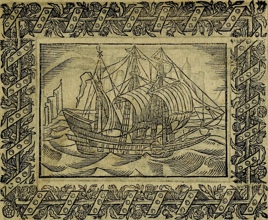 An illustration from Minerva Britanna Or A Garden Of Heroical Deuises, furnished, and adorned with Emblemes and Impresa's of sundry natures, 1612, leaf 74