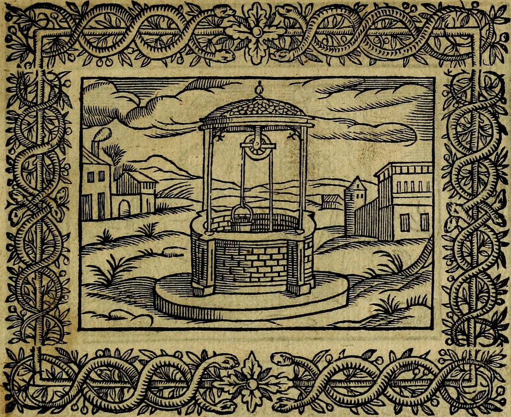 An illustration from Minerva Britanna Or A Garden Of Heroical Deuises, furnished, and adorned with Emblemes and Impresa's of sundry natures, 1612, leaf 88