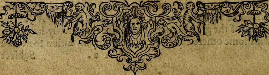 An illustration from Minerva Britanna Or A Garden Of Heroical Deuises, furnished, and adorned with Emblemes and Impresa's of sundry natures, 1612, leaf 9