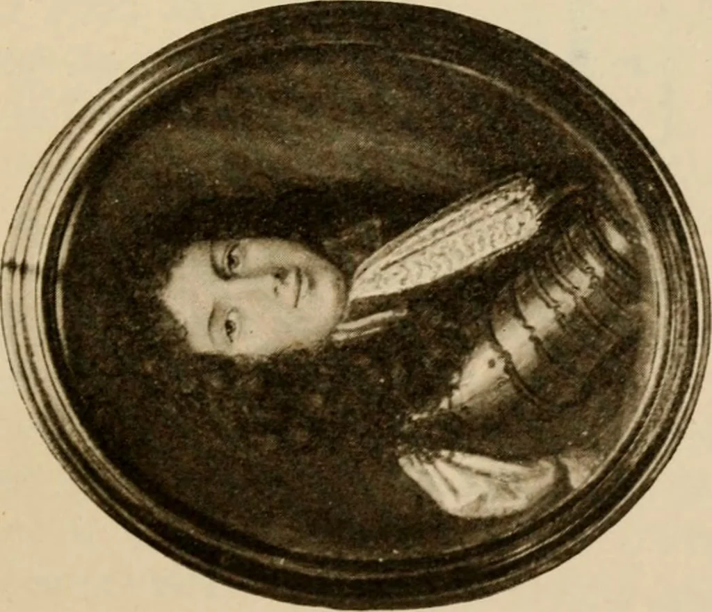 An illustration from Miniatures, ancient and modern, 1908, leaf 198