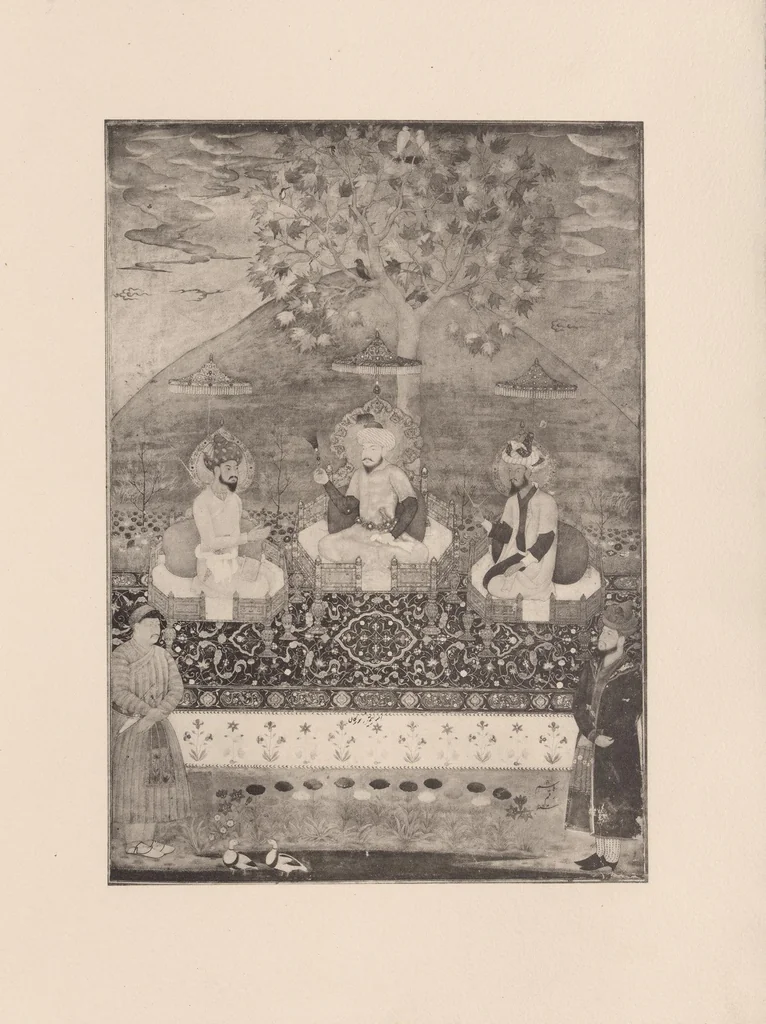 An illustration from Miniatures persanes : tirées des collections de MM. Henry d'Allemagne, Claude Anet, Henri Aubry..., 1913, leaf 315