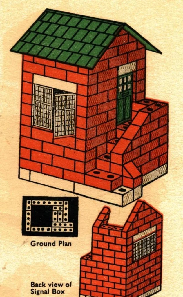 An illustration from Minibrix and Tudor Minibrix book., 1925, leaf 10