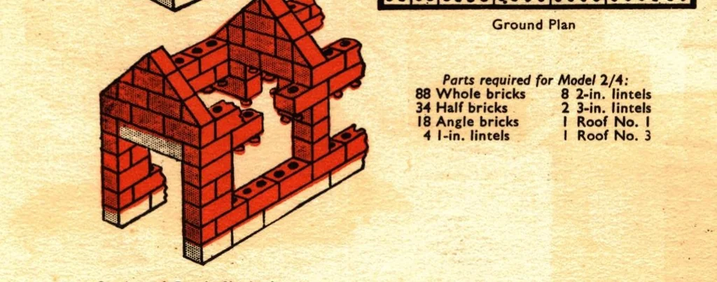 An illustration from Minibrix and Tudor Minibrix book., 1925, leaf 11