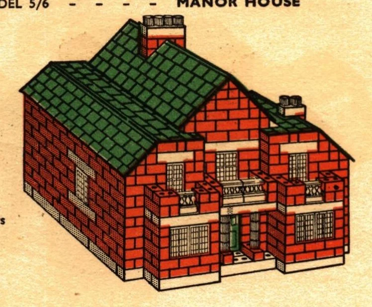 An illustration from Minibrix and Tudor Minibrix book., 1925, leaf 18
