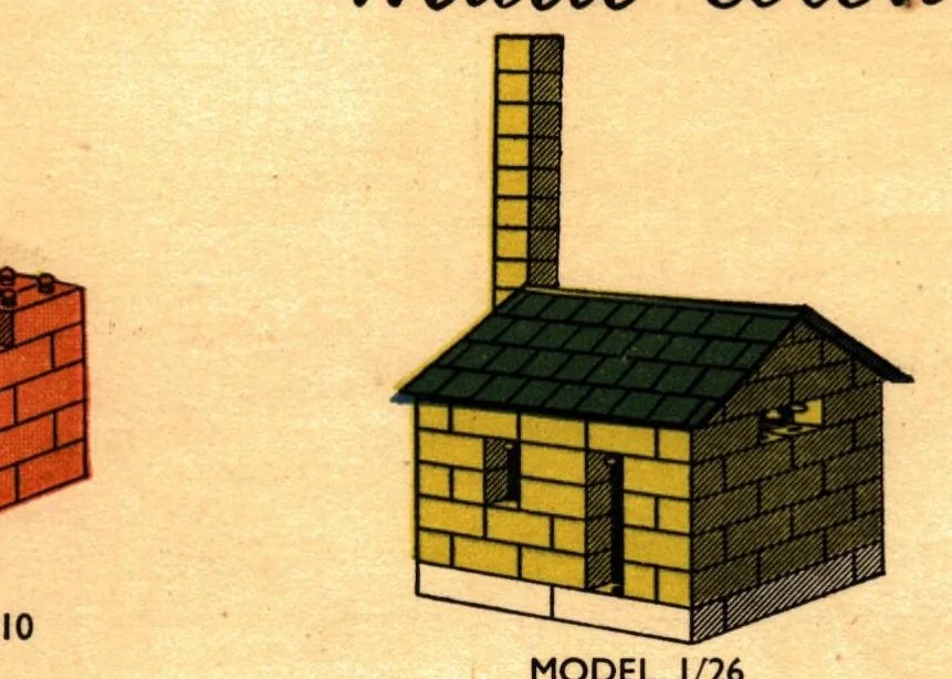 An illustration from Minibrix and Tudor Minibrix book., 1925, leaf 28