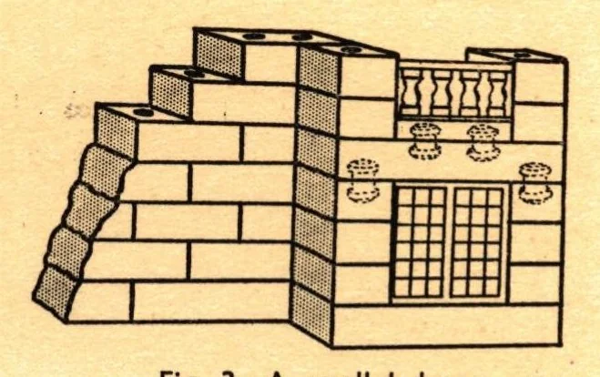 An illustration from Minibrix and Tudor Minibrix book., 1925, leaf 6
