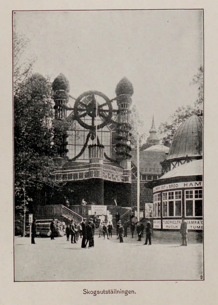 An illustration from Minne från utställningen i Stockholm, 1897, 1897, leaf 31