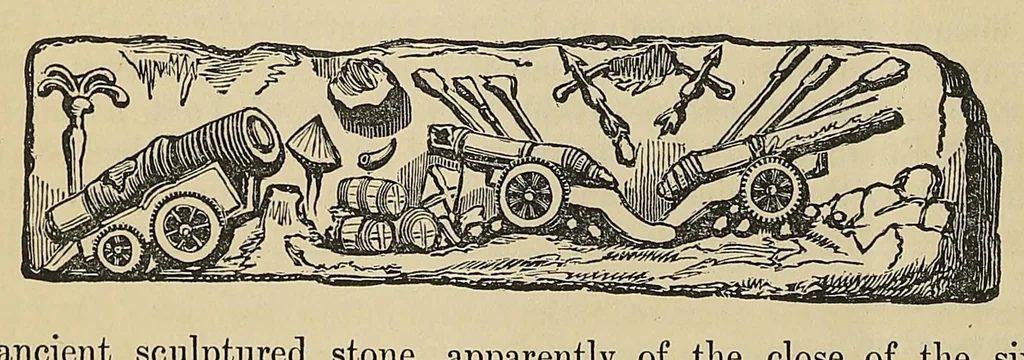 An illustration from Minutes of proceedings of the Royal Artillery Institution, 1858, leaf 52