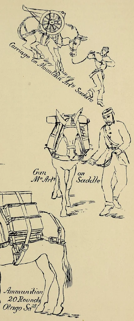 An illustration from Minutes of proceedings of the Royal Artillery Institution, 1858, leaf 547