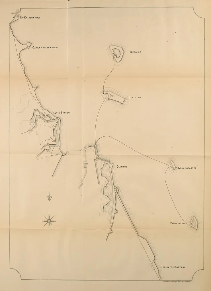 An illustration from Minutes of proceedings of the Royal Artillery Institution, 1858, leaf 73