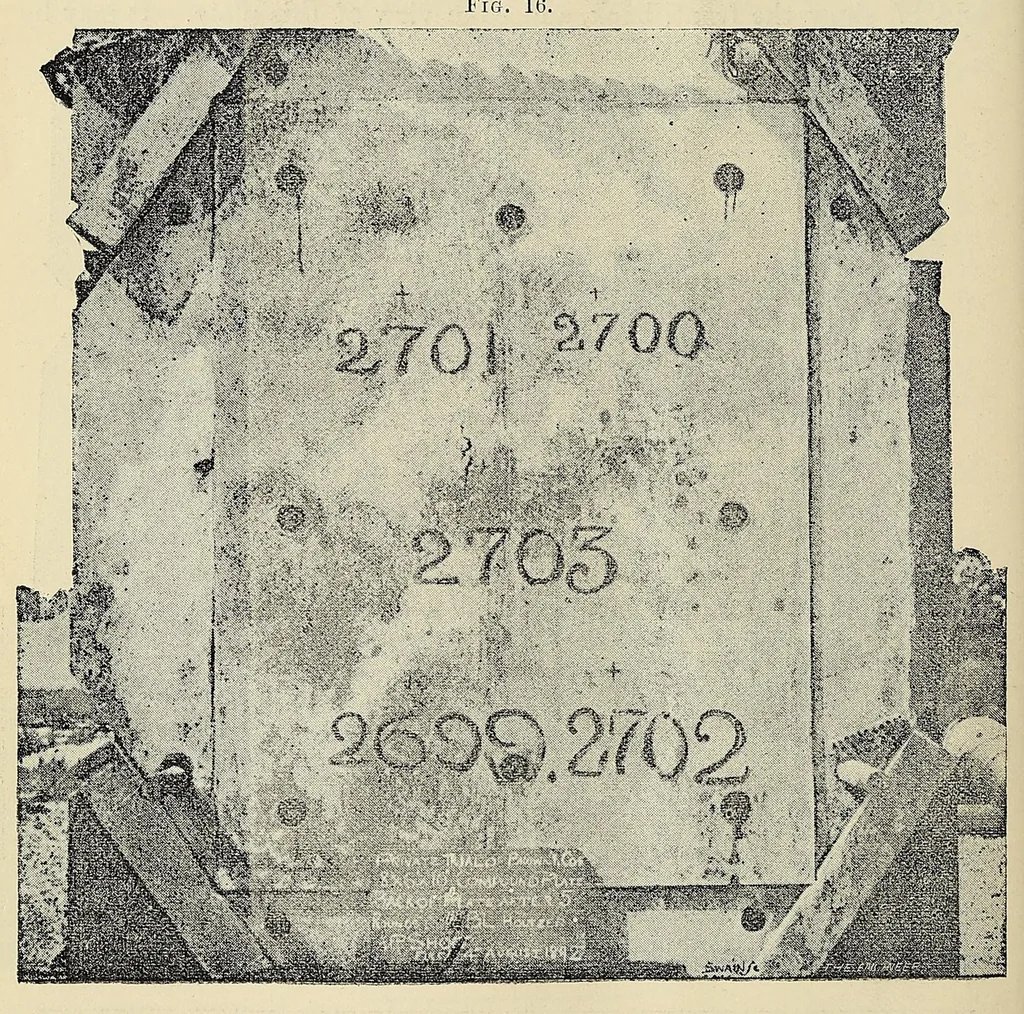 An illustration from Minutes of proceedings of the Royal Artillery Institution, 1858, leaf 98