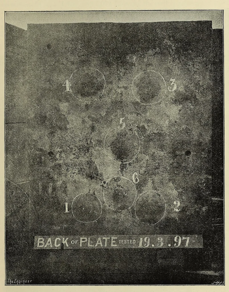 An illustration from Minutes of proceedings of the Royal Artillery Institution, 1858, leaf 605