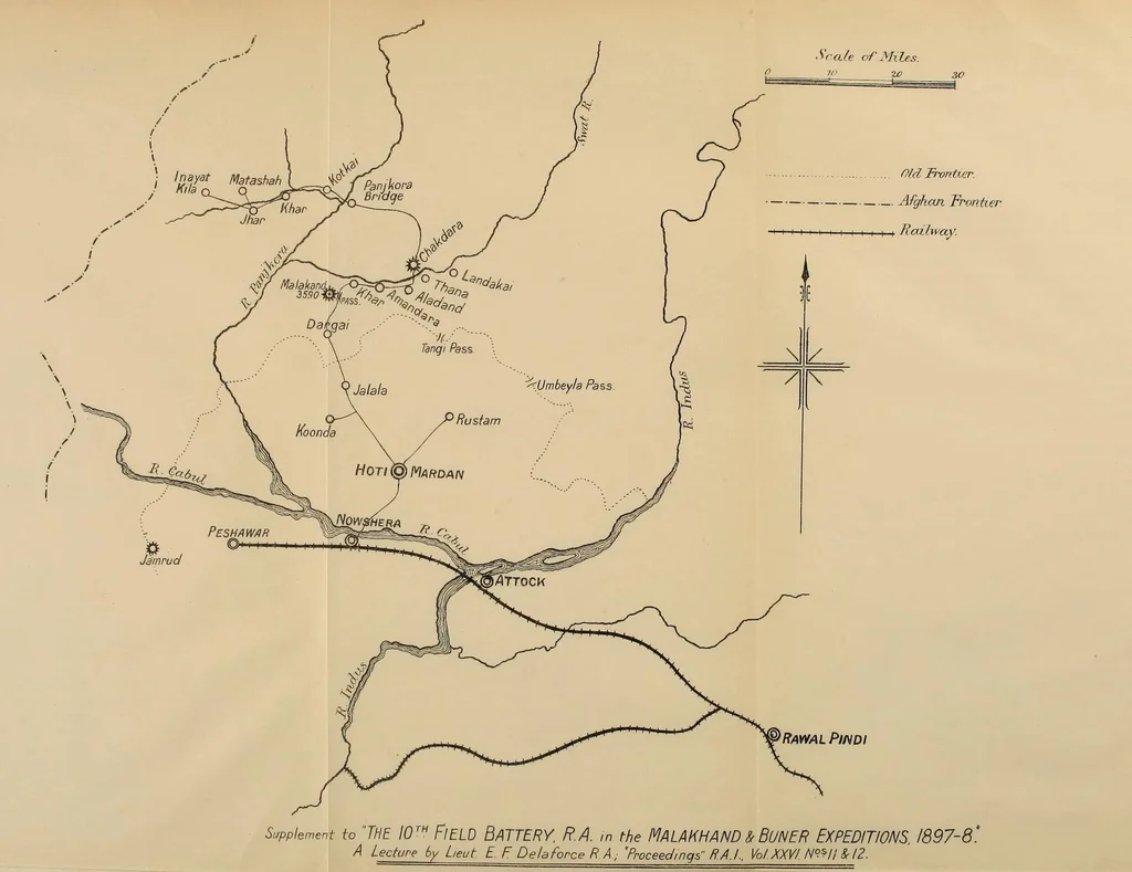 An illustration from Minutes of proceedings of the Royal Artillery Institution, 1858, leaf 701