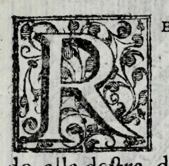 An illustration from Miracoli della Sac.ma Vergine Maria : seguiti a benefitio di quelli che sono stati deuoti della Compagnia del Sant.mo Rosario, 1587, leaf 185
